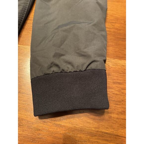 Large Patagonia Black Baggies Windbreaker Zip Up Bomber Coat - Picture 6 of 11